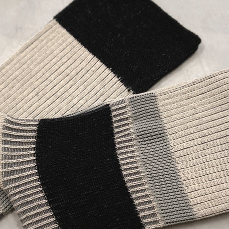 《men's》hidden stripes <beige> M-M06