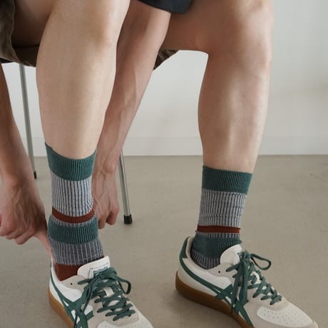 《men's》hidden stripes <gray> M-M06