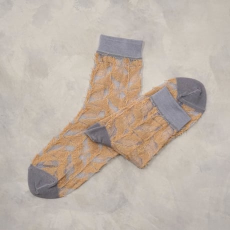 see-through fringe <gray> L-S68