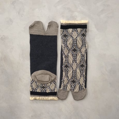 quilting tabi <gray> L-K14