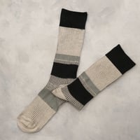 《men's》hidden stripes <beige> M-M06