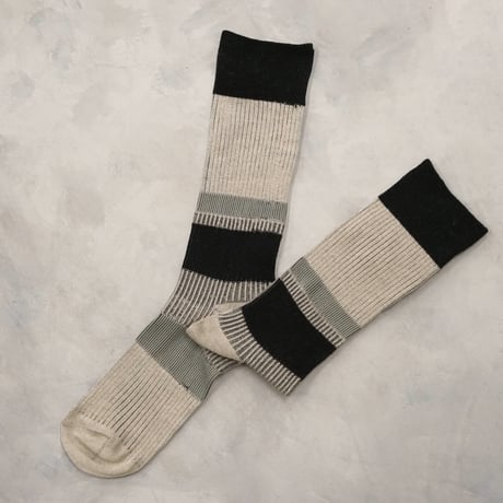 《men's》hidden stripes <beige> M-M06