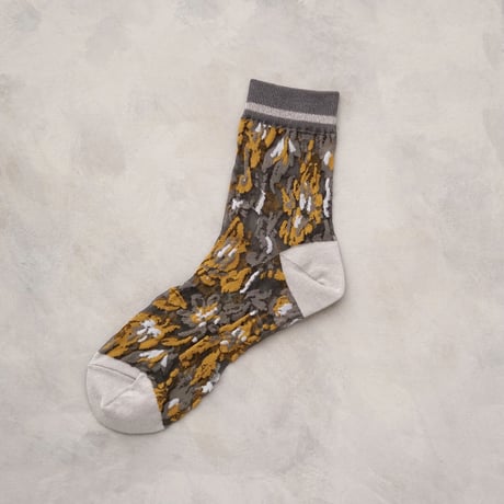 see-through flower <olive> L-S34