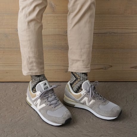《men's》cross & stripes <khaki> M-M04