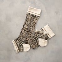 arabesque ankle cover socks (long) <beige> L-L17