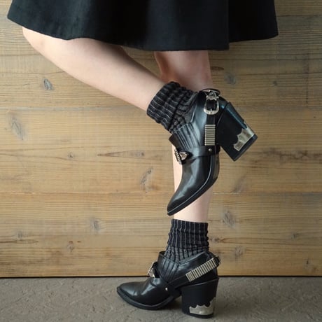 reversible rib <calm black> L-M22