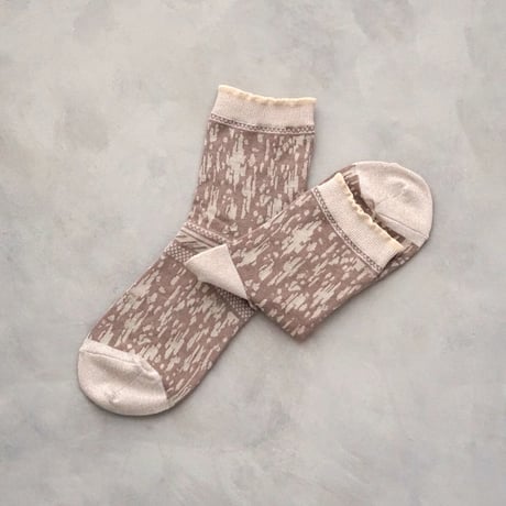 faded dots <cafe au lait> L-S27