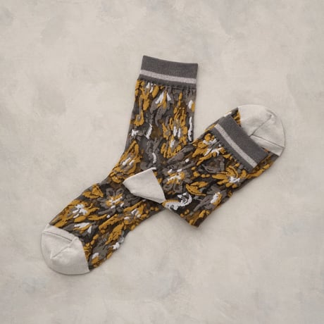 see-through flower <olive> L-S34