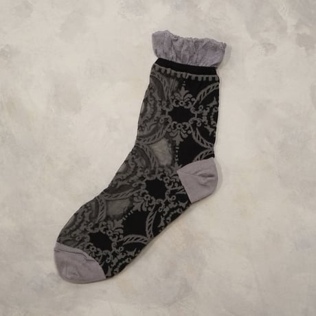 see-through baroque <black> L-S63