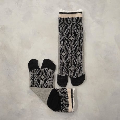 quilting tabi <black> L-K14