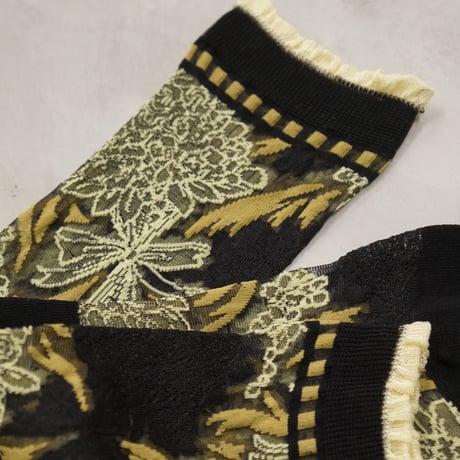 see-through bouquet <black> L-M81