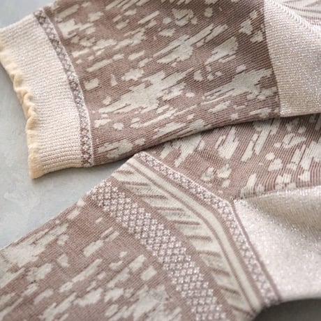 faded dots <cafe au lait> L-S27