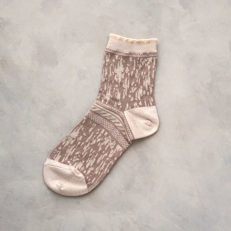 faded dots <cafe au lait> L-S27