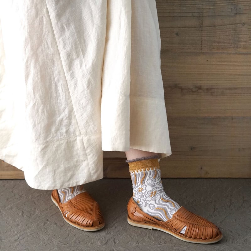 wave & flower <gray> L-S39 | potec