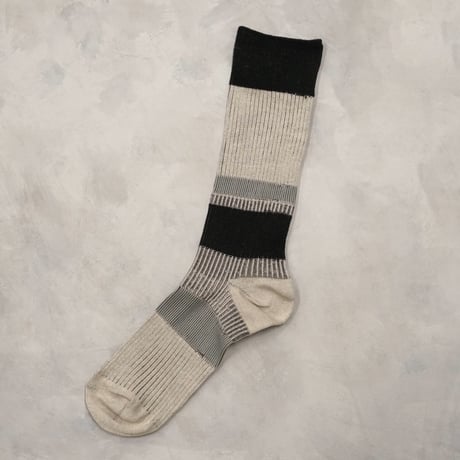 《men's》hidden stripes <beige> M-M06