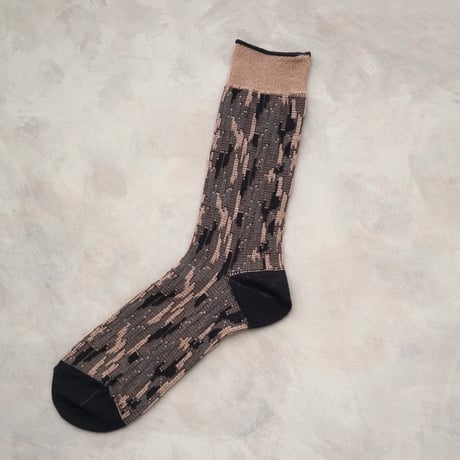 《men's》bark jacquard <navy × mocha> M-M15