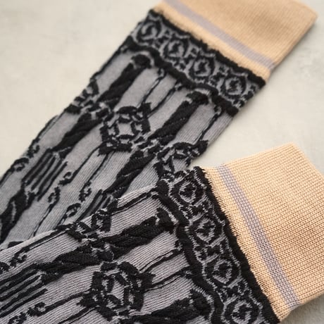 《men's》decoration stripes <gray> M-M22