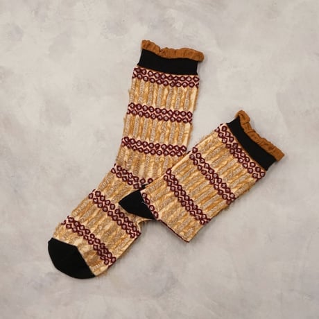 fluffy dot & fringe <beige> L-M75