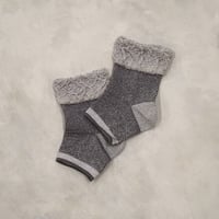 glitter ankle cover socks (short) <silver> L-S71
