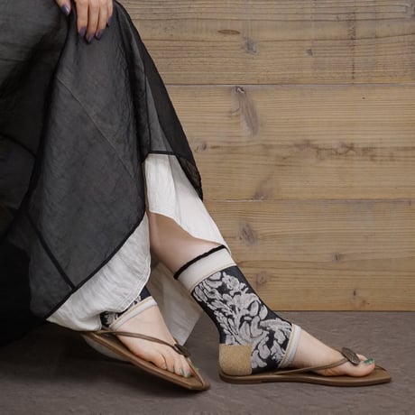 オンライン限定《women's》3pairs set B <black>