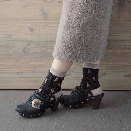 triangle fringe <black> L-S22