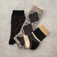 オンライン限定《women's》3pairs set B <black>