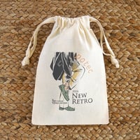 ★巾着ポーチ (1〜2足用 / 宅配便またはポスト配達 / ご自宅用商品同梱可 / 日時指定不可）