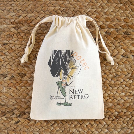 ★巾着ポーチ (1〜2足用 / 宅配便またはポスト配達 / ご自宅用商品同梱可 / 日時指定不可）