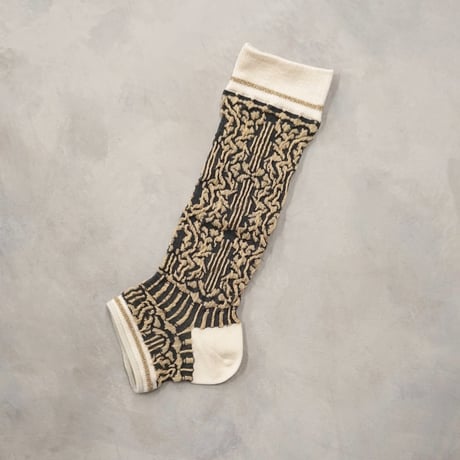 arabesque ankle cover socks (long) <beige> L-L17