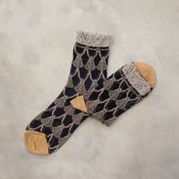 see-through tassel <navy> L-S78