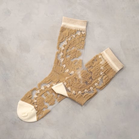 see-through lotus <beige> L-M54