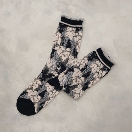 see-through grapes <navy> L-M87