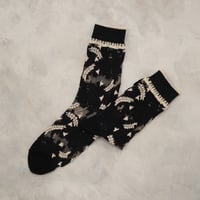 see-through bouquet <black> L-M69