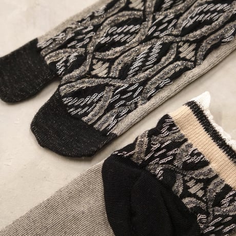 quilting tabi <black> L-K14