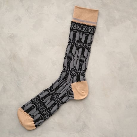 《men's》decoration stripes <gray> M-M22