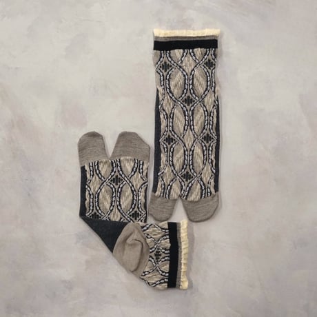 quilting tabi <gray> L-K14