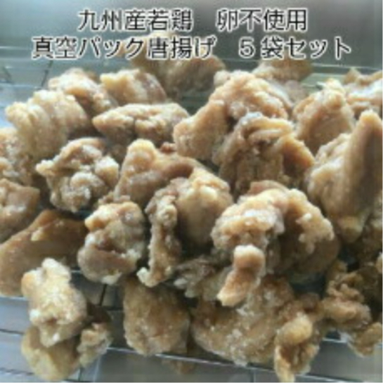 九州産若鶏の唐揚げ 5袋セット 約250g×5袋 | 能勢どんの店