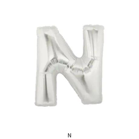 アルファベットミニバルーン A～N