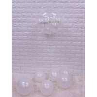メッセージバルーン　ホワイト