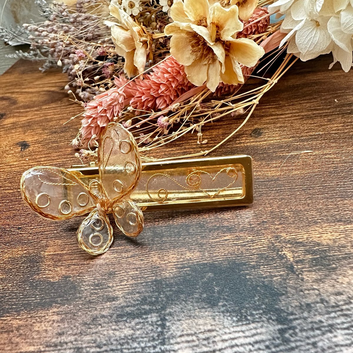 ハンドメイドヘアクリップ  fuku fuku様 ハンドメイド ベビーヘアクリップ fukufuku様