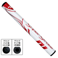 スーパーストローク　ゼナジーツアー　1.0　WH／RD　パター用グリップ