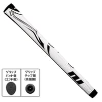 スーパーストローク　ゼナジー　1.0P クロー13　WH／SV　パター用グリップ