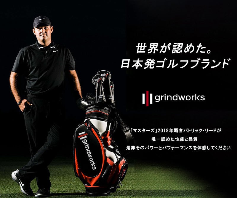grindworks グラインドワークス ゴルフバッグ ブラック 中古