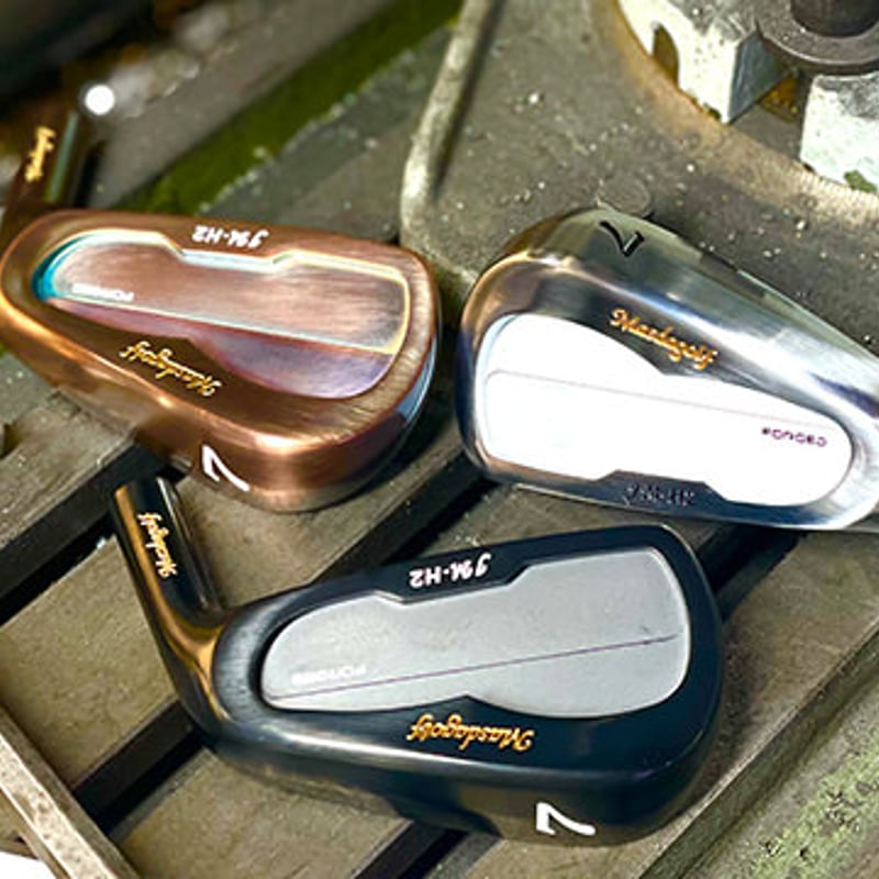 マスダゴルフ JM-H2アイアン PVDブラック