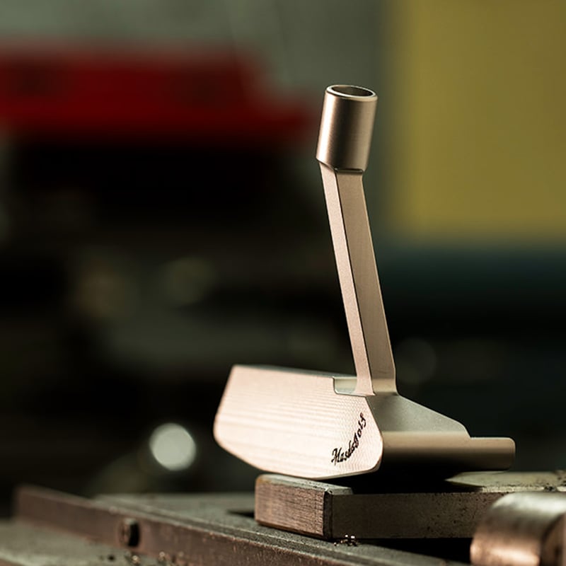 マスダゴルフ STUDIO-5 パター ホワイトビーズ仕上げ | クリエーション