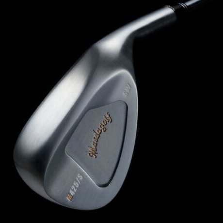 マスダゴルフ　M425／S（ストレート）　ウェッジ　ニッケルクロムメッキ仕上げ　N.S.PRO モーダス　3　ウェッジ用シャフト付