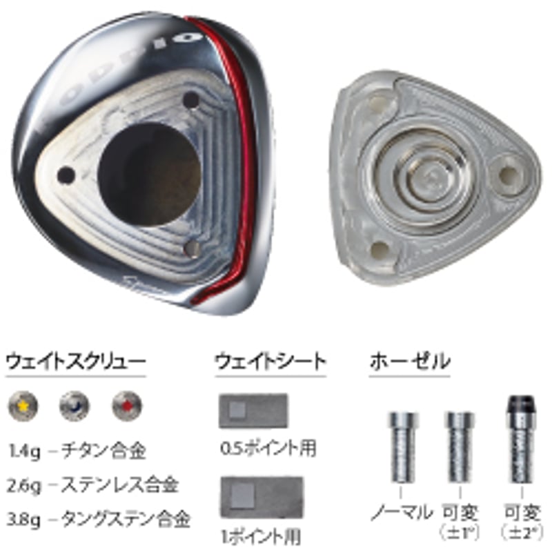 ロッディオ RODDIO フェアウェイウッド ブラックIPフィニッシュ ロッディオ RODDIO フェアウェイウッド ブラックIPフィニッシュ