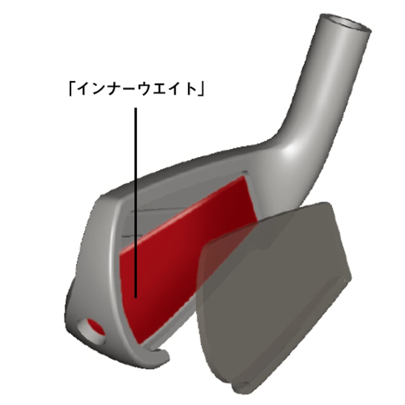 ジニコ GINNICO アイアンユーティリティ シルバー デザイン