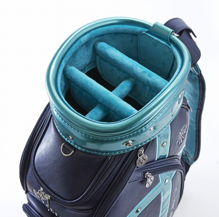 値下げ】VALIANT キャディバッグ メタリックブルー