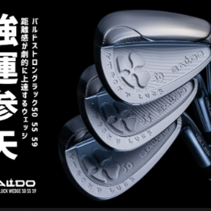 バルド BALDO ストロングラック ウェッジ ダイナミックゴールド 105